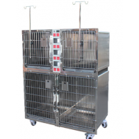 Veterinary Stainless Steel Pet Cage Dog &Pet Cages Carriers Houses